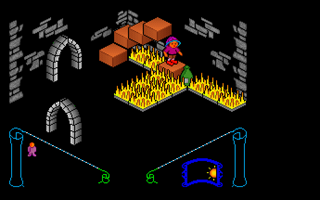 Knight Lore atari screenshot